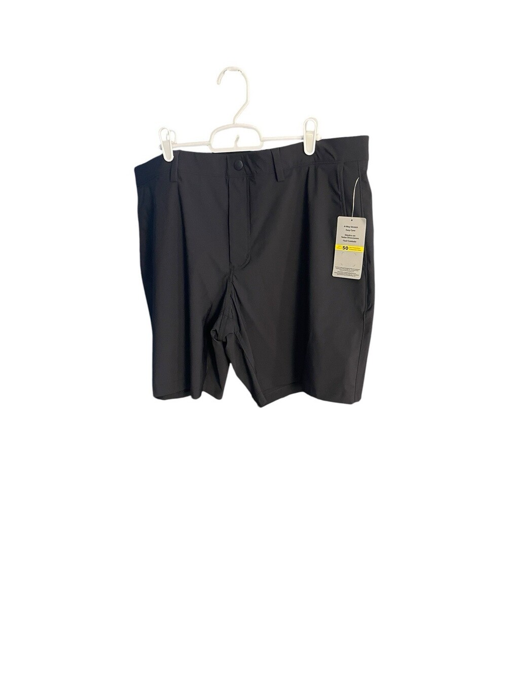 PGA Tour Men's Black Golf Shorts 8" Inseam XL New with Tags